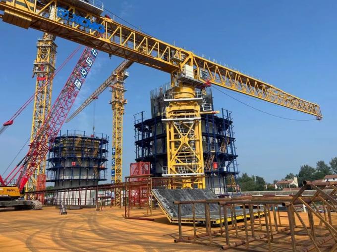Zoomlion′s New Tower Crane Can Lift up to 8 Tons at The Tip of Its Arm
