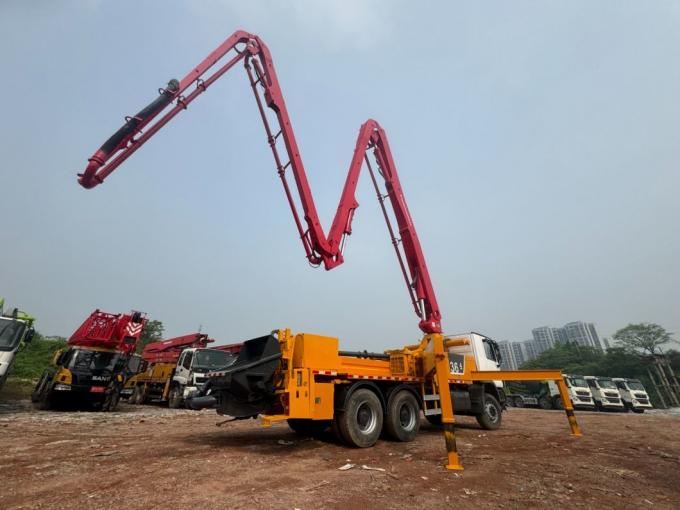 Pusmeister Small Concrete Pump Truck 36 Meters Refurbished Condition, The Company′s Inventory Direct Sale