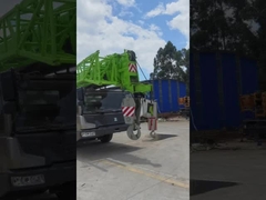 ZTC500H 50 टन ट्रक क्रेन ट्रक-माउंटेड दूरबीन क्रेन हाइड्रोलिक लिफ्टिंग उपकरण