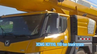2018 XCMG XCT110 110 टन ट्रक क्रेन